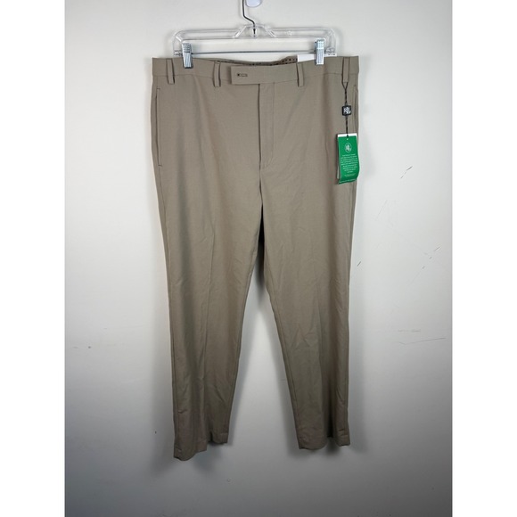 Lauren Ralph Lauren Mens UltraFlex Classic Fit Stretch Dress Pants Tan 36x32 NWT